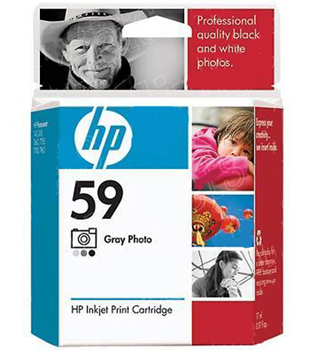 Genuine HP Inkjet Cartridge 59 grey photo